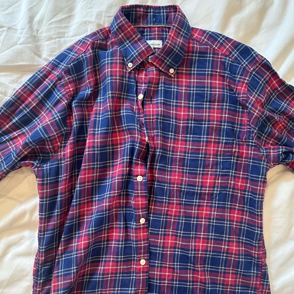 Peter Millar plaid button down shirt - Picture 2 of 3
